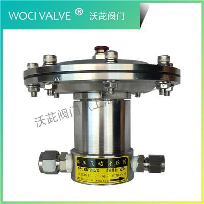 RXBF High pressure pneumatic back pressure valve
