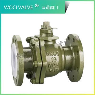 Q41F46 Lined Fluorine Ball Valve