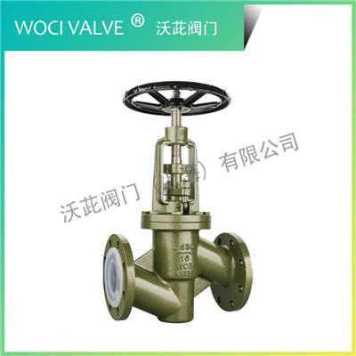 J41F46 Fluorine Lined Globe Valve