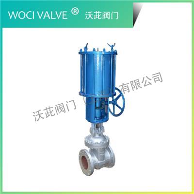 Z641H Pneumatic With Manual Gate Valve