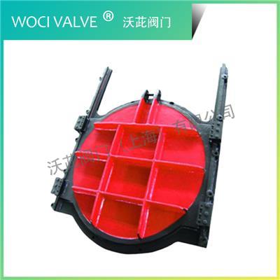 ZMY Copper Inlaid Cast Iron Round Gate